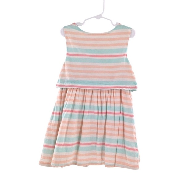 Cherokee Girls Striped Cotton Dress - Picture 5 of 8